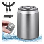AOOWU Mini Portable Electric Shaver for Men, USB Rechargeable