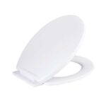 ARVO Soft Close Toilet Seat – Fits Most Standard Pans, Adjustable Bottom Hinges – Shipped / Sold by ANSIO DIRECT / FBA