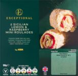 ASDA 2 Sicilian Lemon & Raspberry Mini Roulades 180g (Frozen) in store Wrexham
