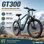 Aairsk GT300 Electric Bike 250W Motor Shimano 7-Speed 36V 10Ah Battery (after PayPal promo) Urlife Cycling B Store