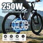Aairsk Q7 Electric Bike 250W Motor Shimano 7-Speed 36V 10Ah Battery Urlife Cycling C Store