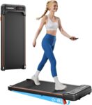 Abonow Walking Pad with Incline 6 Km/H with Incline Quiet Treadmill
