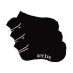 Active by Originals Ladies Cushion Invisible Trainer Socks