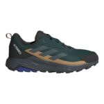 Adidas Mens Terrex Anylander Traxion Hiking Shoes Boots Reinforced Toecap (Green)