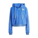 Adidas Originals Adidas Adicolour 70s Velour Zip Hoodie