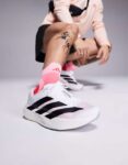 Adidas Running Adizero EVO SL trainers in white and black – With Code