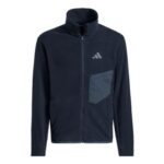 Adidas Terrex Kids Multi Full-Zip Fleece Sweatshirt Black, 5-6 Years