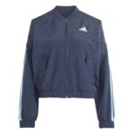 Adidas Womens Essentials 3-stripes Woven Windbreaker Jacket – Size Medium