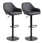 Adjustable Bar Stools Set of 2