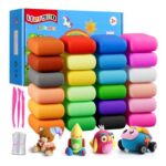 Air Dry Clay Kit by iFergoo, 24 Colors for Kids