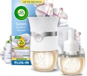 Air Wick Linen & White Orchid Advanced Electrical Plug-In Kit 19ml, Lasts for up to 100 days, Air Freshener