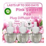 Air Wick Plug-in Diffuser Triple Refill 3x19ml Pink Sweet Pea – £6.83 S&S