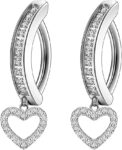 AllerPierce Clicker Belly Button Rings for Women 14G Stainless Steel Cubic Zirconia Belly Button Bars Reverse Curved Navel Barbell Bars Rings Body Piercing Jewellery 2PCS