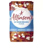 Allinson Baking Flour Self Raising Wholemeal 1kg / Allinsons Self Raising Flour 1kg