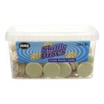 Alma White Skiffle Discs Pack of 120