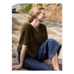Alpaca Blend Short Sleeve Top