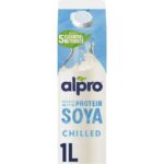 Alpro Soya Plant-Based Chilled Drink 1L (with or without sugar) – Nectar Price