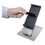 Aluminium Foldable Tablet Stand, Universal 7-13in Mount, Lockable 360 Rotation