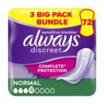 Always Discreet Incontinence Pads Normal 3×24