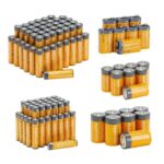 Amazon Basics 108-Pack Alkaline Battery Super Value Pack – 48 AA 36 AAA 8 C 8 D 8 9Volt – Prime Exclusive