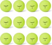 Amazon Basics Core Soft Golf Balls – Dozen – Yellow – Prime Exclusive