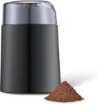 Amazon Basics Electric Coffee Bean Grinder, Black – Prime Exclusive