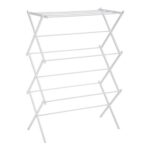 Amazon Basics Foldable Laundry Rack for Air Drying, White