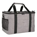 Amazon Basics Insulated Soft Cooler Bag, 50-Can Capacity, Gray