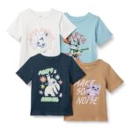 Amazon Essentials 4 Pack Disney Stitch T-Shirts (10 Years)