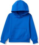 Amazon Essentials Boys Active Performance Stretch Knit Lightweight Hoodie Sweatshirt