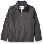 Amazon Essentials Boys and Toddlers Polar Fleece Quarter-Zip Pullover Jacket – Age 10
