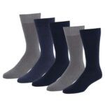 Amazon Essentials Mens Comfortable Patterned Novelty Socks