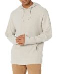 Amazon Essentials Mens Long-Sleeve Lightweight Thermal Jumper With Hoodie – Medium Tall – Oatmeal Heather – Prime Exclusive