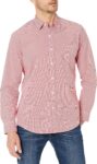 Amazon Essentials Mens Regular-Fit Long-Sleeve Casual Poplin Shirt