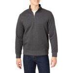 Amazon Essentials Mens Regular Fit Long-Sleeve Quarter-Zip Casual Smart Pullover Fleece Sweatshirt – Size XXL