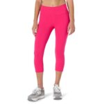 Amazon Essentials Womens Active Total Train Gym Workout Leggings – Large – Mid Rise Capri without Pockets