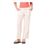 Amazon Essentials Womens Linen Blend Drawstring Wide-Leg Trousers (Size M)