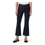 Amazon Essentials Womens Mid-Stretch Mid-Rise Kick Crop Jeans, Rinse, 12-14