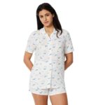 Amazon Essentials x Sofia Grainge Mummy and Me Short-Sleeve Summer Pyjama Set for Women – Large