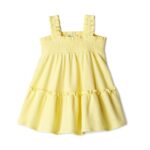 Amazon Essentials x Sofia Grainge Toddlers and Baby Girls Smocked Cotton Dress – 24 Months