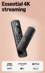 Amazon Fire TV Stick 4K Select (newest gen), start streaming in 4K, hundreds of thousands of films and TV episodes, free & live TV, find TV programmes faster with Alexa