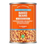 Amazon Reduced Sugar and Salt Baked Beans in Tomato Sauce, 420g
