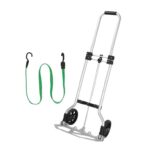 Amig – Folding Aluminium Wheelbarrow – Capacity 45 kg – Compact and Lightweight – Wheels Ø14 cm