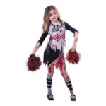 Amscan 9902691 Childs Zombie Cheerleader Costume, 7-8 Years