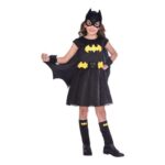 Amscan Batgirl Licensed Kids Costume 8-10 Years Black