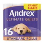 Andrex Ultimate Quilts Toilet Roll X16