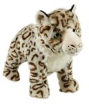 Animal Instincts Snow Mates Sophia Snow Leopard Small Premium Soft Fabric