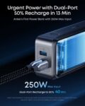 Anker Prime Power Bank 26K 300W plus business backpack with code