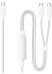 Anker USB C Cable, 4 ft 2-in-1 USB C to USB C Cable 140W Max, Fast Charging (USB 2.0, Braided) Prime – White – sold by AnkerDirect FBA