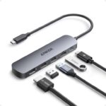 Anker USB-C Hub, 5-in-1 USB Hub for Laptops, 4K HDMI Multiport Adapter – Sold by AnkerDirect UK /FBA